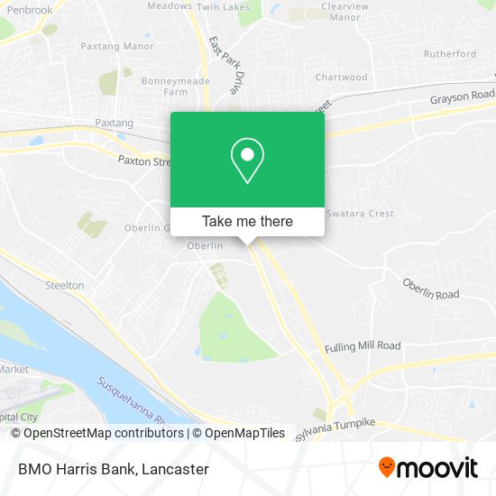 Mapa de BMO Harris Bank