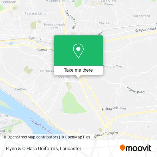 Flynn & O'Hara Uniforms map