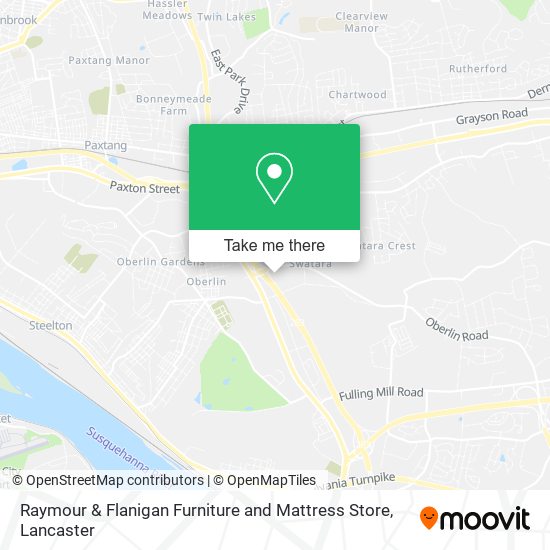 Raymour & Flanigan Furniture and Mattress Store map