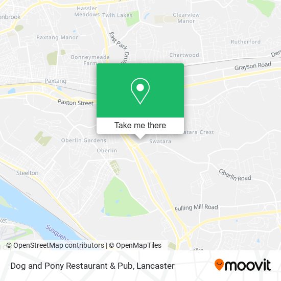Dog and Pony Restaurant & Pub map