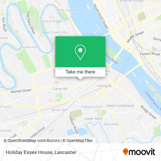 Mapa de Holiday Essex House