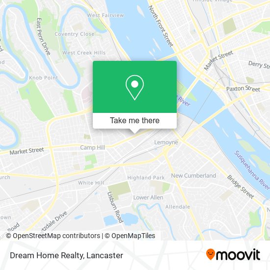 Mapa de Dream Home Realty