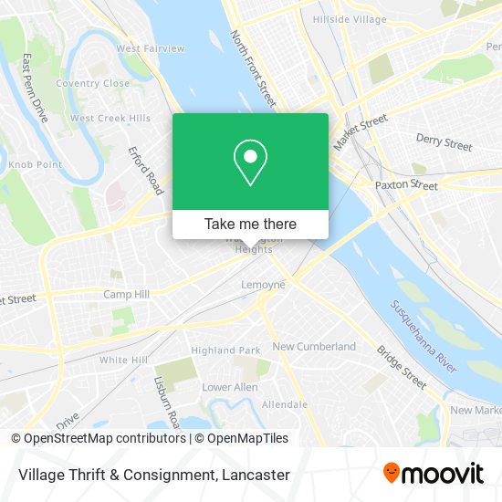 Mapa de Village Thrift & Consignment