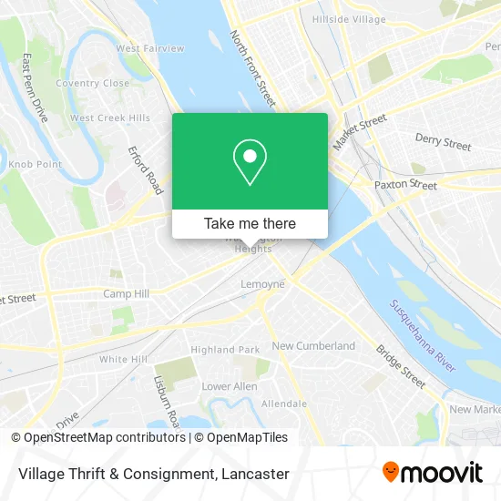 Village Thrift & Consignment map