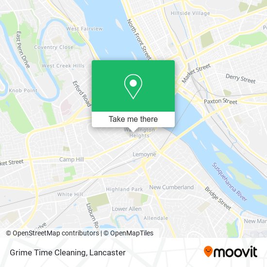 Mapa de Grime Time Cleaning