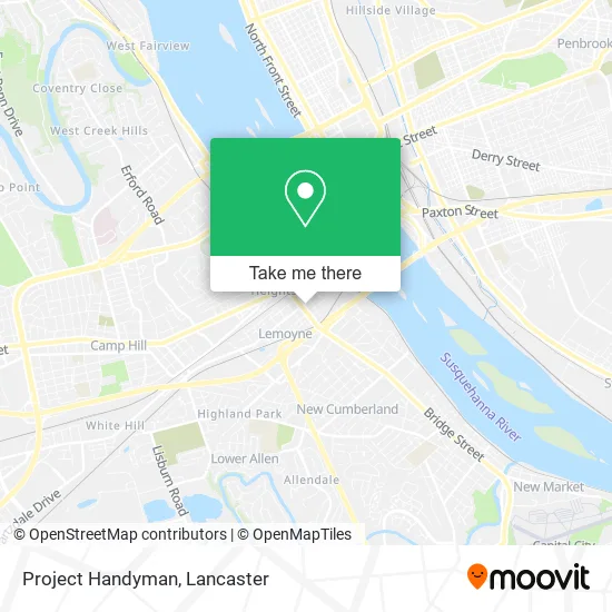 Project Handyman map