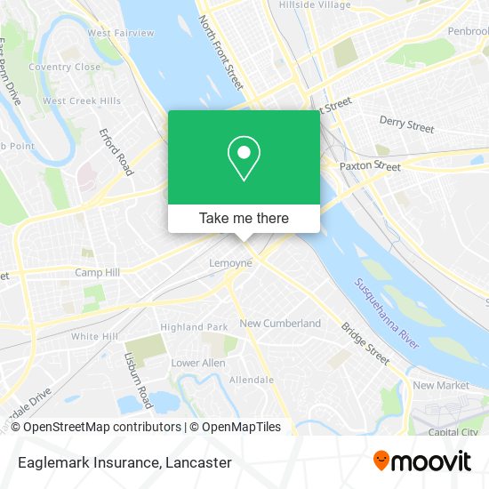 Eaglemark Insurance map