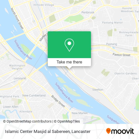 Mapa de Islamic Center Masjid al Sabereen