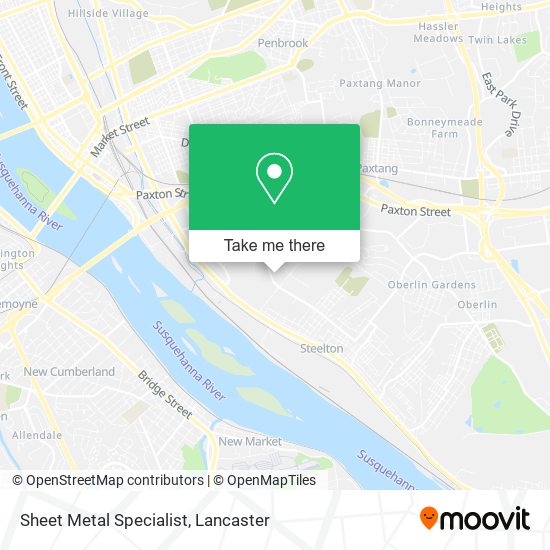 Sheet Metal Specialist map