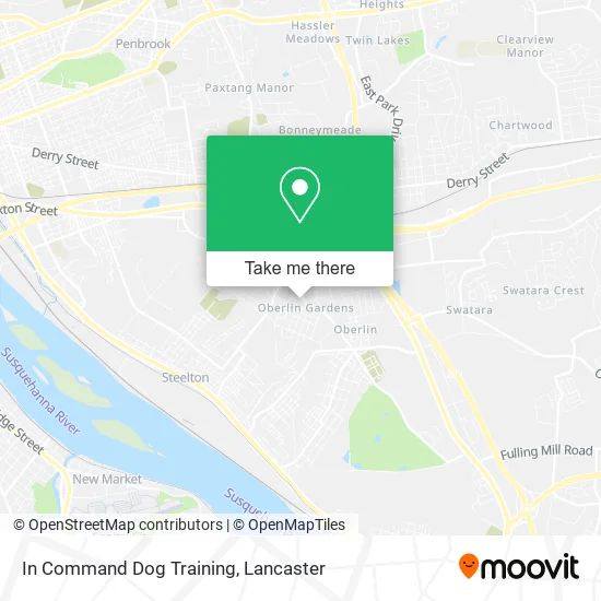 In Command Dog Training map