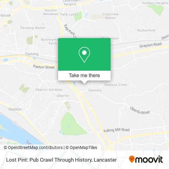 Lost Pint: Pub Crawl Through History map
