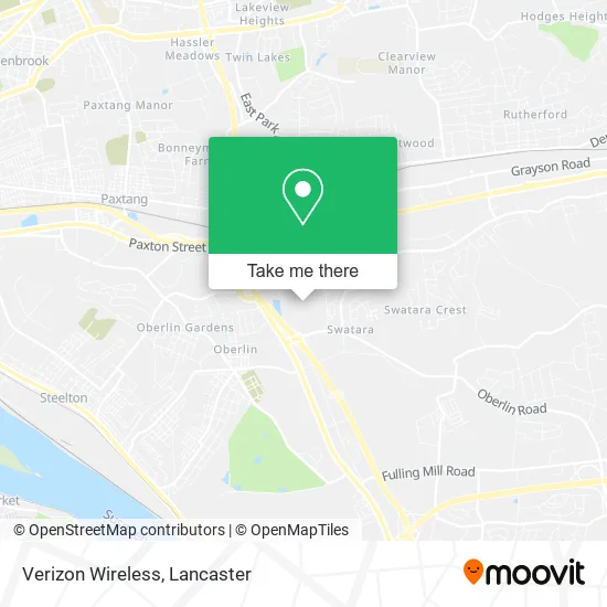 Verizon Wireless map