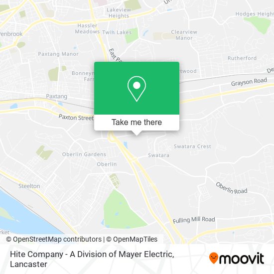 Mapa de Hite Company - A Division of Mayer Electric