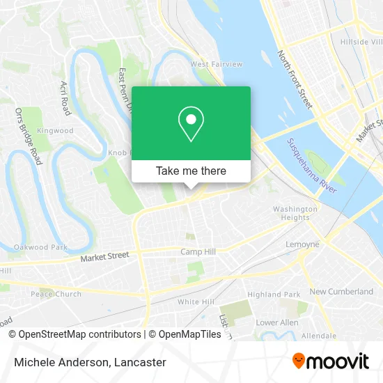 Michele Anderson map