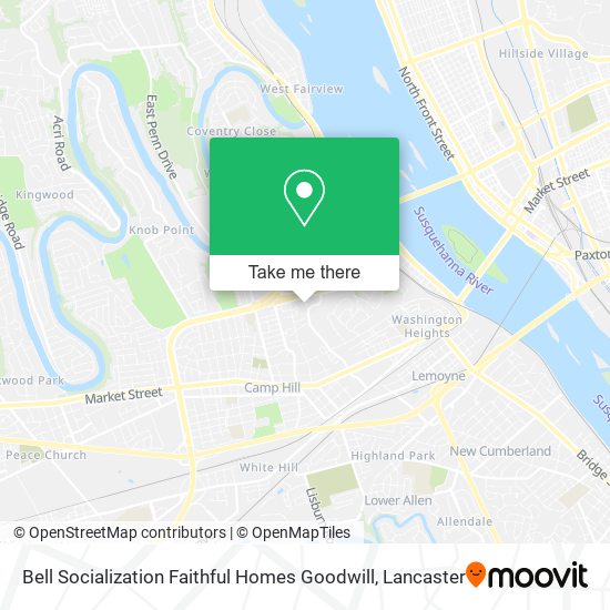 Bell Socialization Faithful Homes Goodwill map