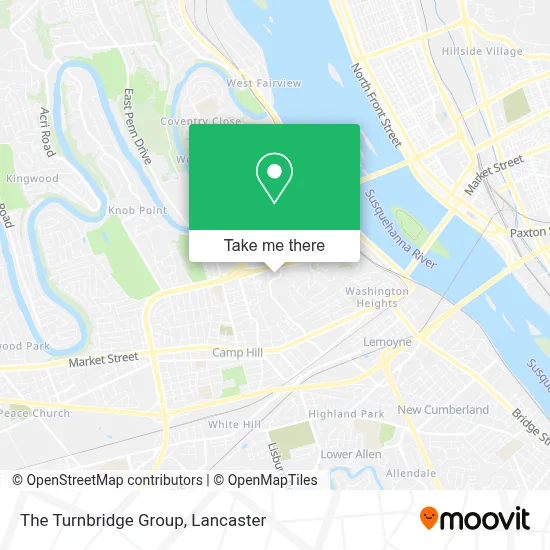 The Turnbridge Group map