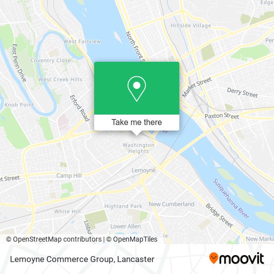 Mapa de Lemoyne Commerce Group