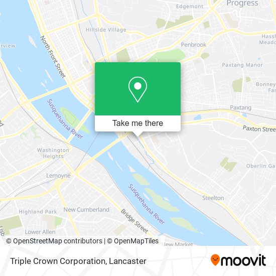 Mapa de Triple Crown Corporation
