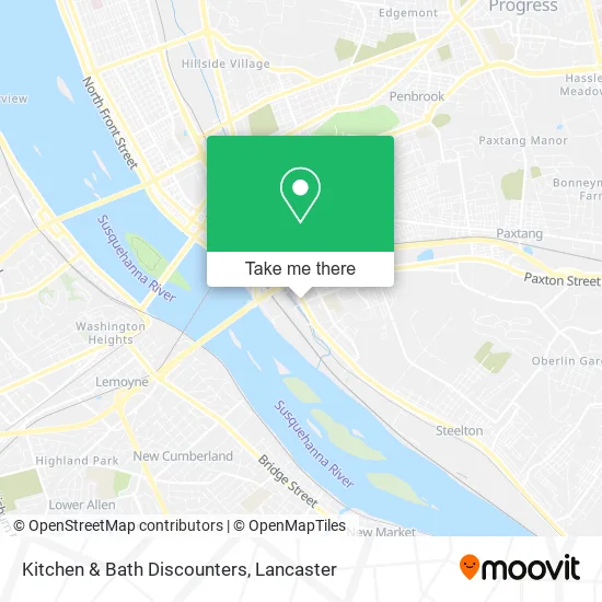 Kitchen & Bath Discounters map