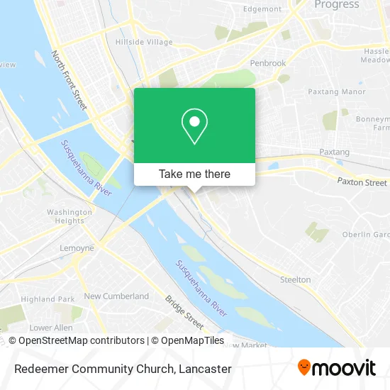 Redeemer Community Church map