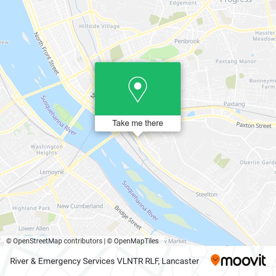 Mapa de River & Emergency Services VLNTR RLF