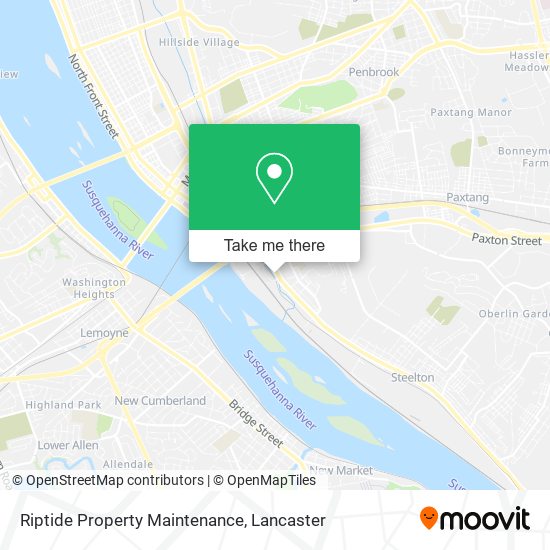 Riptide Property Maintenance map