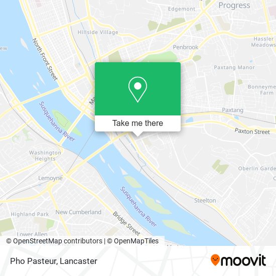 Mapa de Pho Pasteur