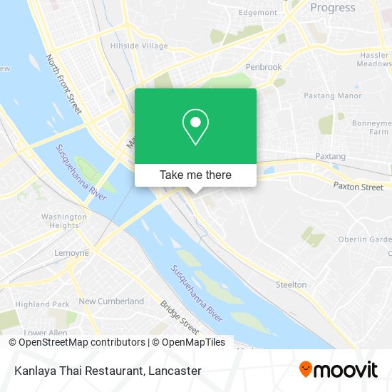 Kanlaya Thai Restaurant map