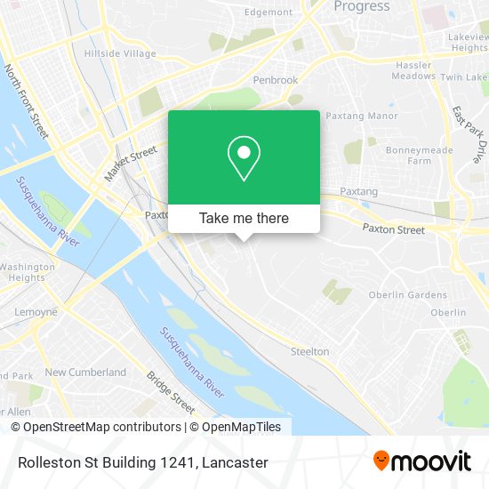 Rolleston St Building 1241 map