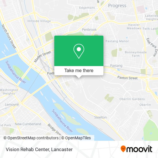 Vision Rehab Center map