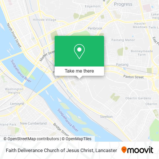 Mapa de Faith Deliverance Church of Jesus Christ