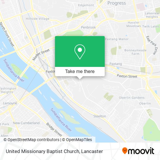 Mapa de United Missionary Baptist Church