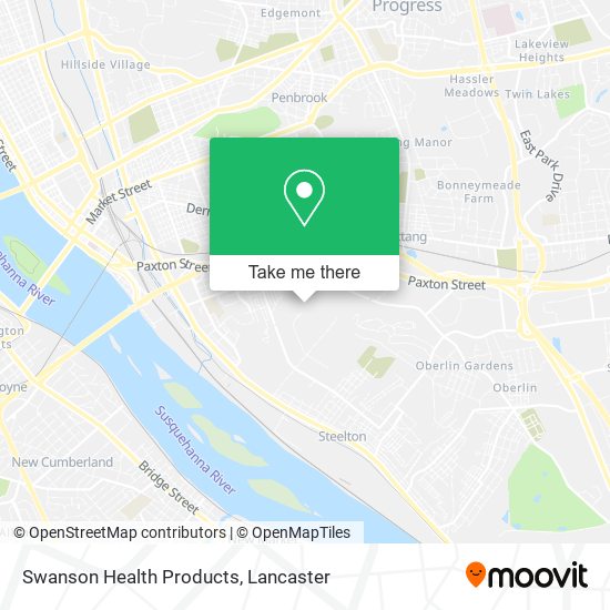 Swanson Health Products map