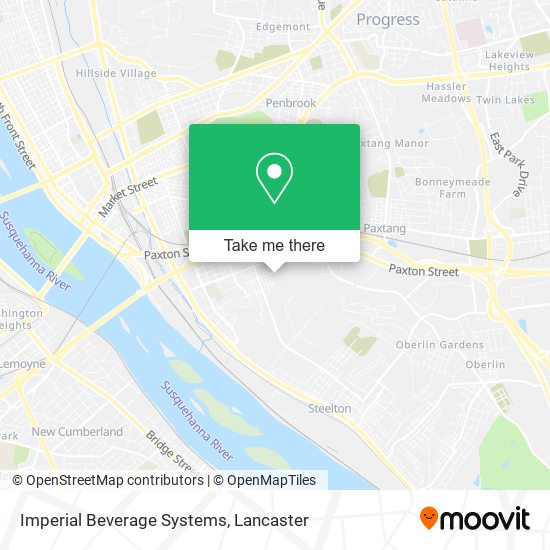 Imperial Beverage Systems map