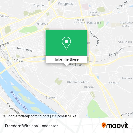 Freedom Wireless map