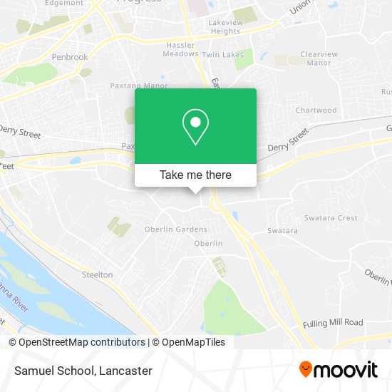 Mapa de Samuel School