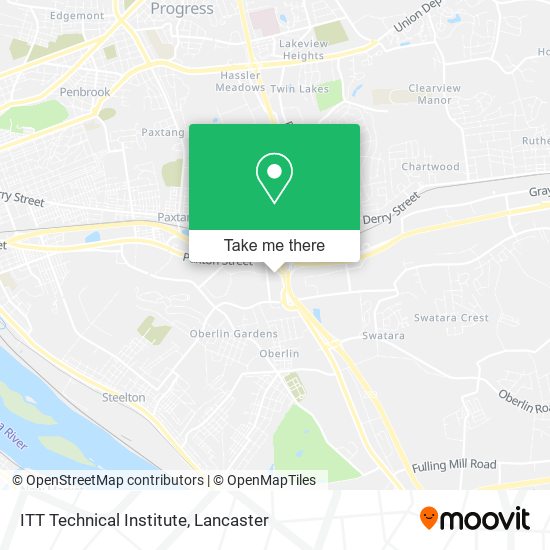 Mapa de ITT Technical Institute