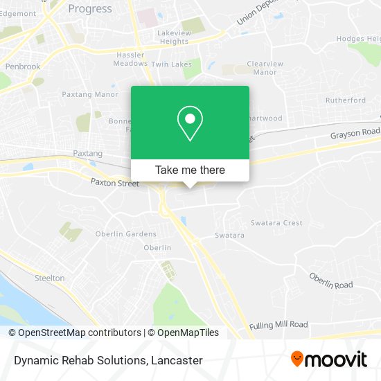Dynamic Rehab Solutions map