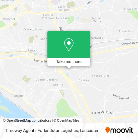 Timeway Agents Forlandstar Logistics map