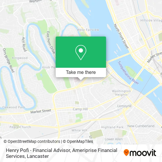 Henry Pofi - Financial Advisor, Ameriprise Financial Services map