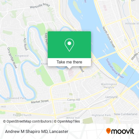 Andrew M Shapiro MD map