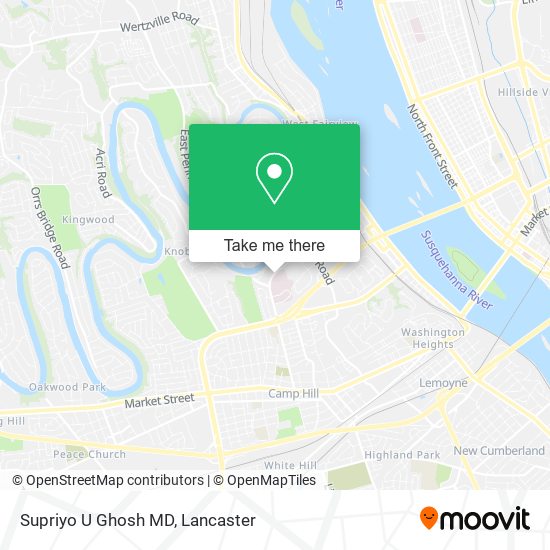 Mapa de Supriyo U Ghosh MD