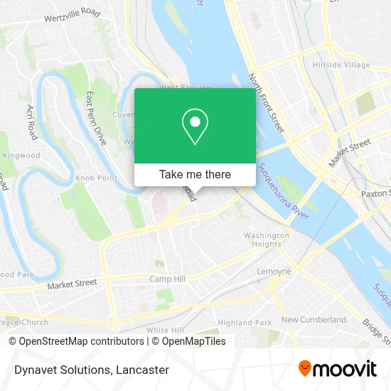 Dynavet Solutions map