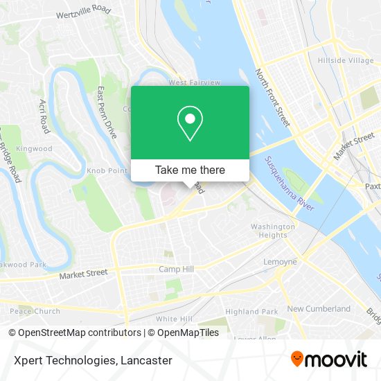Mapa de Xpert Technologies