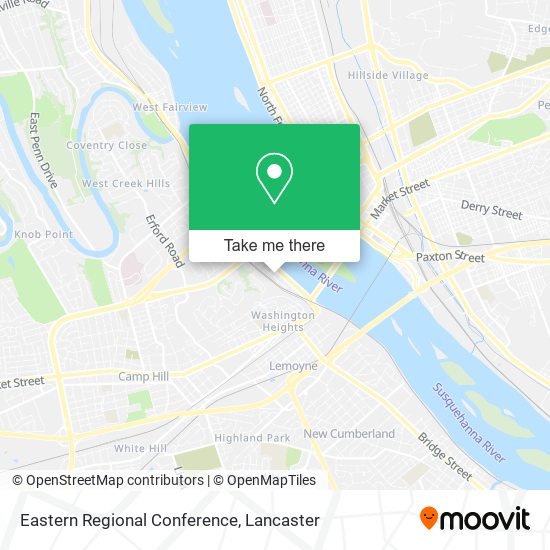 Mapa de Eastern Regional Conference
