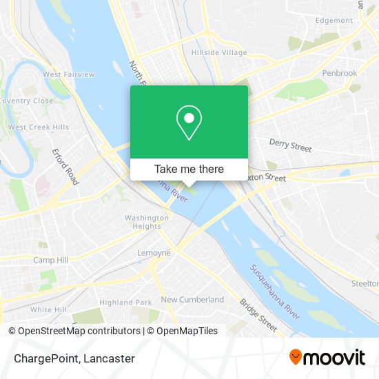 ChargePoint map