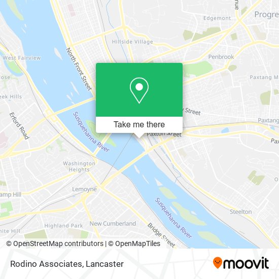 Rodino Associates map