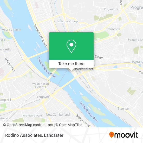 Rodino Associates map