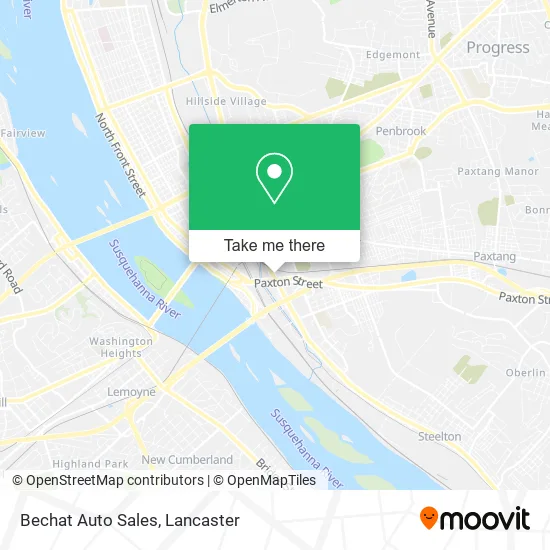 Bechat Auto Sales map