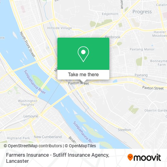Farmers Insurance - Sutliff Insurance Agency map